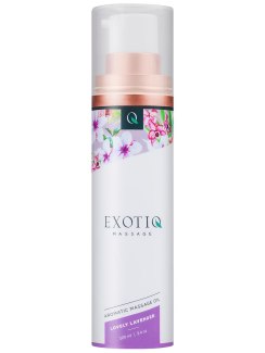 Masážní olej Lovely Lavender - 100 ml (Exotiq)