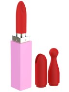 Vibrátory na klitoris: Mini vibrátor a 3 nástavce Sealed With A Kiss (XOCOON)