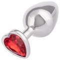Anální kolík se srdíčkem Jewel Large (California Exotic Novelties)