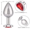 Anální kolík se srdíčkem Jewel Large (California Exotic Novelties)