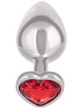 Anální kolík se srdíčkem Jewel Large (California Exotic Novelties)