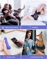 Oboustranný vibrátor + 3 nástavce Hyphy (Lovense)