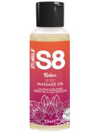 Erotické masážní oleje: Masážní olej S8 Relax - 50 ml (STIMUL8)