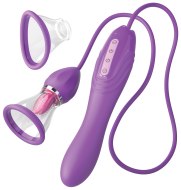 Dvojité a trojité vibrátory: Vibrátor/stimulátor pro ženy Her Ultimate Pleasure Max (Pipedream)