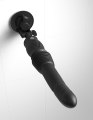 Přirážecí vibrátor s přísavkou a vibrační patronou Ultimate Silicone Thruster (Pipedream)