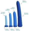 Set hřejivých vibračních vaginálních dilatátorů - 4 ks (plusOne)
