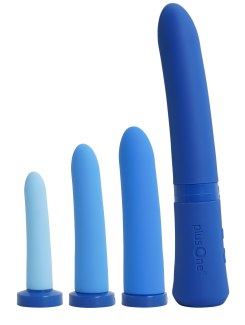 Set hřejivých vibračních vaginálních dilatátorů - 4 ks (plusOne)