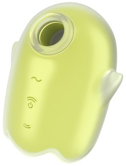 Pulzační a vibrační stimulátor klitorisu Glowing Ghost (Satisfyer)