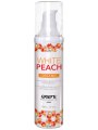 Hřejivý intimní masážní olej White Peach Organic - 50 ml (Exsens)