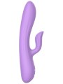 Vibrátor s králíčkem Essentials Purple Rain (Dream Toys)