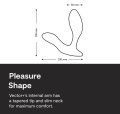 Tvarovatelný vibrátor na prostatu a hráz Vector+ (We-Vibe)