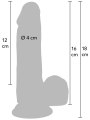 Dildo Inferno Realistic - 16 cm (Hidden Desire)