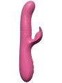 Přirážecí vibrátor s králíčkem a perličkami Venus II (TOYJOY)