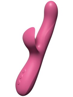 Přirážecí vibrátor s králíčkem a perličkami Venus II (TOYJOY)