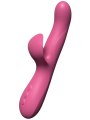 Přirážecí vibrátor s králíčkem a perličkami Venus II (TOYJOY)
