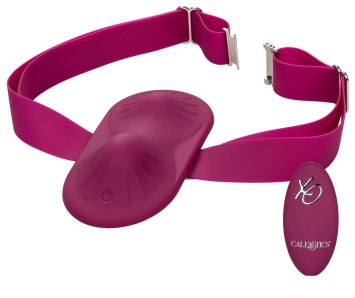 Vibrační podložka s popruhem DUAL Rider (California Exotic Novelties)