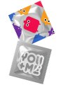 Kondomy s vůní jahod Juicy - 12 ks (YOU+ME)