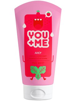 Vodní lubrikační gel s vůní jahod Juicy - 150 ml (YOU+ME)