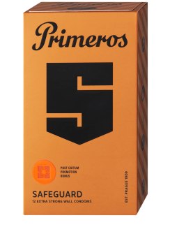 Zesílené kondomy SAFEGUARD - 12 ks (Primeros)