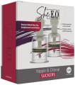 Set vakuových pumpiček na bradavky - S/M (She.E.O)