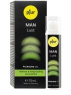 Stimulující gely a krémy pro kvalitnější sex: Stimulační gel na penis MAN Lust - 15 ml (Pjur)