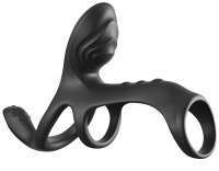 Párové vibrátory: Párový vibrátor s kroužky na penis Ultimate Couples Cage Max (Pipedream)