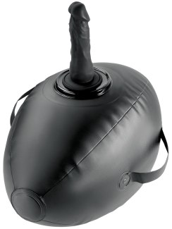 Nafukovací sedátko + dildo Body Dock Inflatable Love Ball (Pipedream)