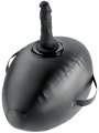Nafukovací sedátko + dildo Body Dock Inflatable Love Ball (Pipedream)