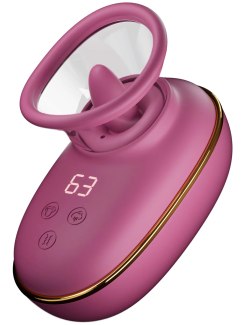 Sací a vibrační stimulátor klitorisu s jazýčkem (She.E.O)