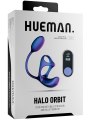 Kroužek na penis s análním vibrátorem Halo Orbit (Hueman)
