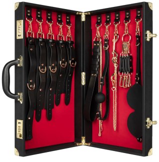 Bondage set v uzamykatelném kufříku - 13 ks (Bedroom Fantasies)