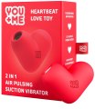 Pulzační a vibrační stimulátor klitorisu Heartbeat (YOU+ME)