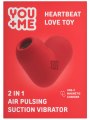 Pulzační a vibrační stimulátor klitorisu Heartbeat (YOU+ME)