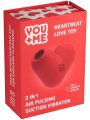 Pulzační a vibrační stimulátor klitorisu Heartbeat (YOU+ME)
