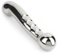 Oboustranné kovové dildo Elegant Eleven - 17,5 cm (Mr. Steel)