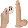 Přirážecí realistický vibrátor s přísavkou Natural Thrusting Vibe (You2Toys)