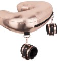 Bondage postroj s polštářem (Rosy Gold)