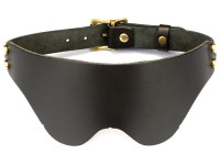 Masky na oči: Kožená maska na oči Samurai (Liebe Seele)