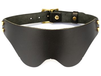 Kožená maska na oči Samurai (Liebe Seele)