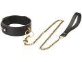 Kožený obojek s vodítkem Samurai (Liebe Seele)