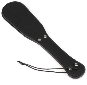 Dvojitá plácačka z recyklované kůže Black Bond (Liebe Seele)