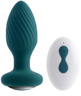 Vibrační a rotační anální kolík PLAYBOY Spinning Tail Teaser (Evolved)