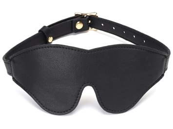 Kožená maska na oči Dark Secret (Liebe Seele)