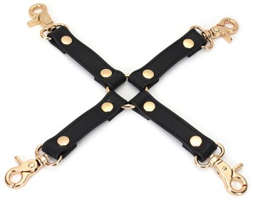 Kožený poutací kříž Dark Secret (Liebe Seele)