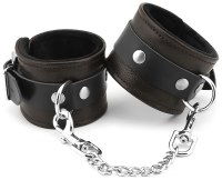 Pouta na nohy: Kožená pouta na nohy Wild Gent (Liebe Seele)