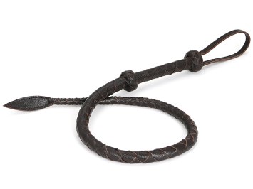 Kožený erotický bič Wild Gent (Liebe Seele)