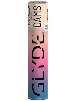 Tenké ochucené ústní roušky Dams Vanilla - 4 ks (Glyde)