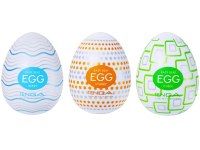 Masturbační vajíčka: Masturbační vajíčka TENGA Egg Standard Set 1 (3 ks)