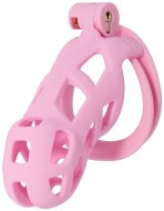 Pásy cudnosti pro muže: Plastová klec na penis Penis Prison Long (Hidden Desire)