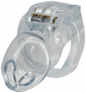 Pásy cudnosti pro muže: Plastová klec na penis Clear Control Regular (Hidden Desire)